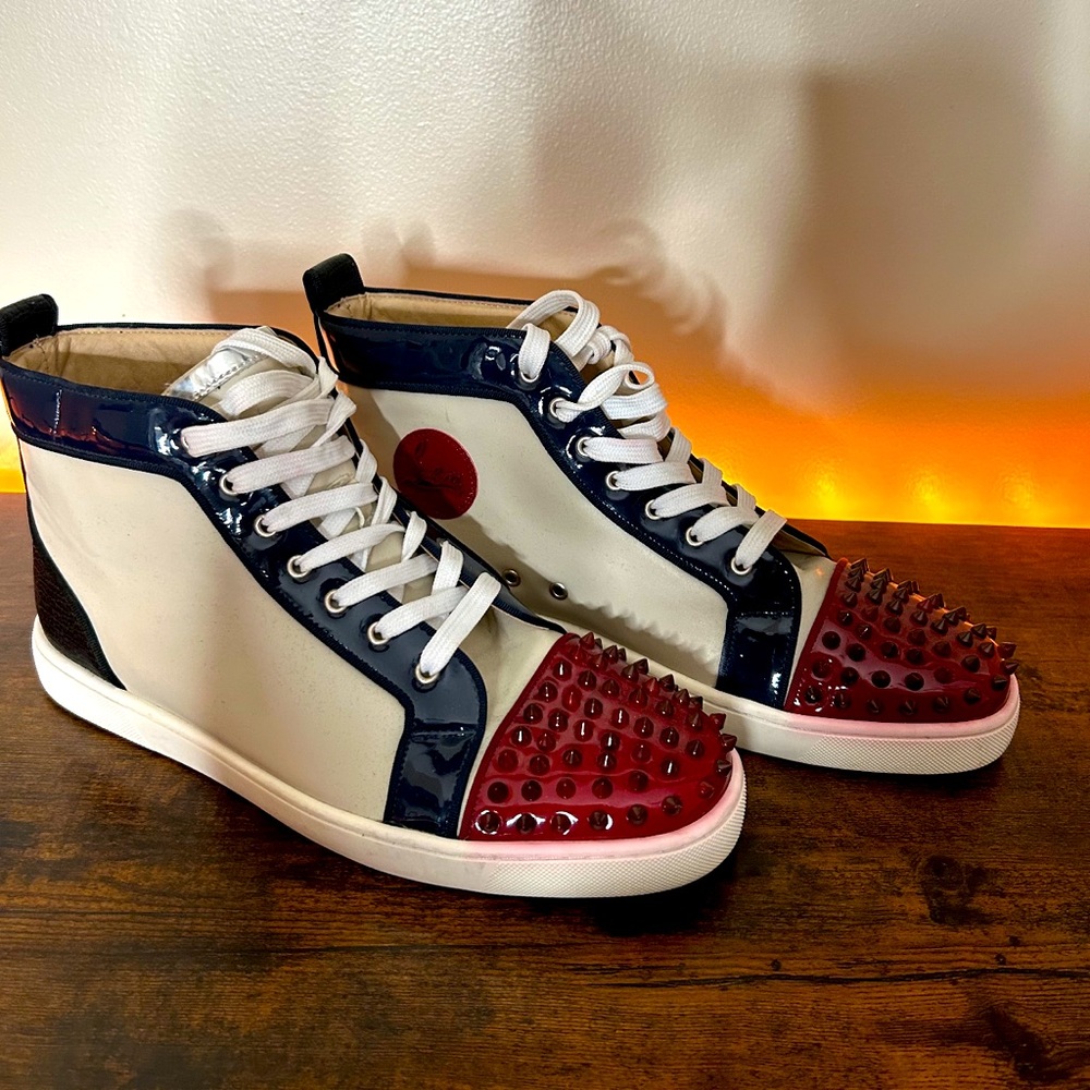 Men’s Christian Louboutin sneakers.